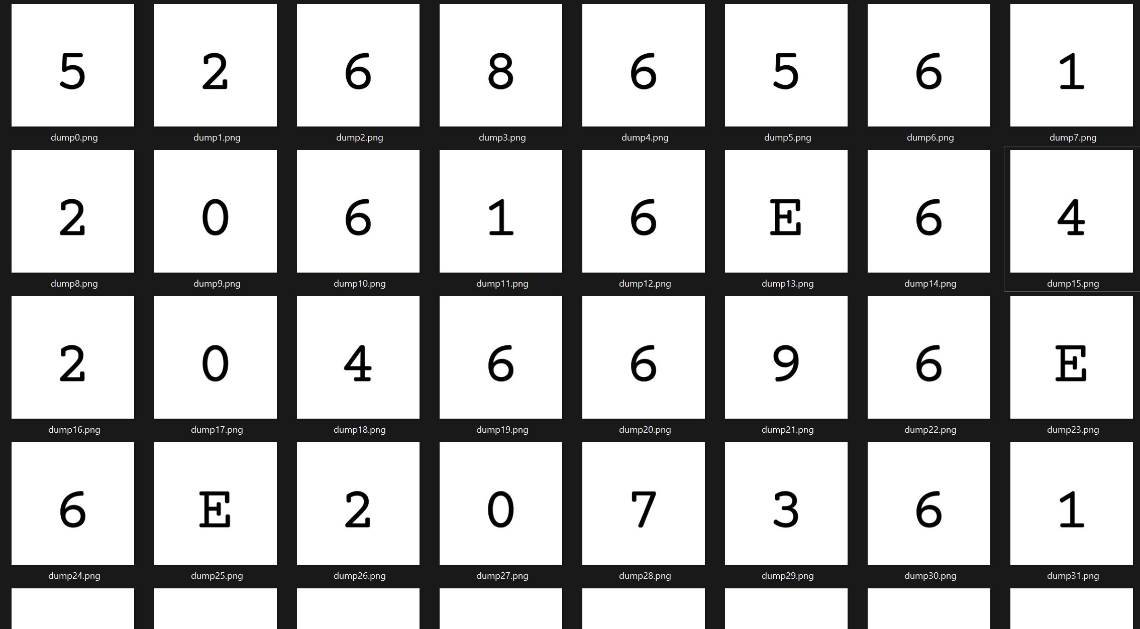 Extracted PNG images